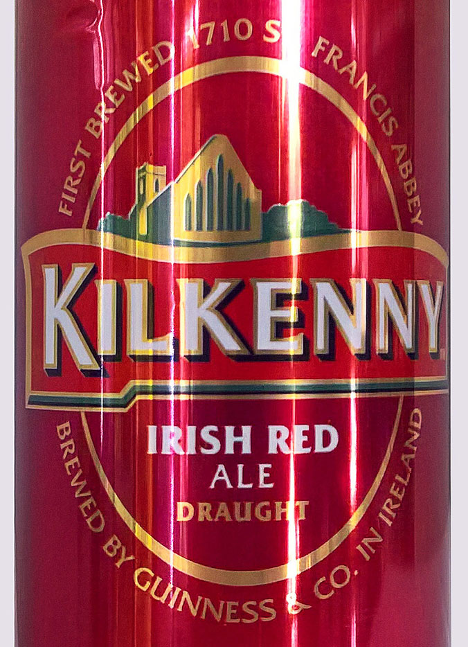 Этикетка Пиво Килкенни, темное 0.44 л