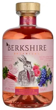 Джин Беркшир Ревень-Малина / Berkshire Rhubarb&Raspberry Gin  креп 40,3%, емк 0,5л
