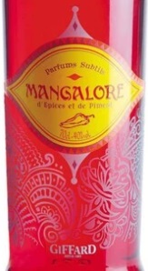 Этикетка Ликер крепкий Мангалор/Mangalore  креп 40%, емк  0,7л