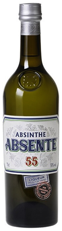 Спиртной напиток Абсент креп 55%, емк 0,7л