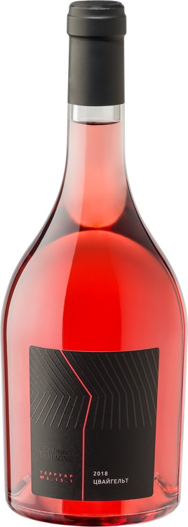 Российское вино Кубань.Таманский полуостров сухое розовое Цвайгельт 0,75л, 2019г