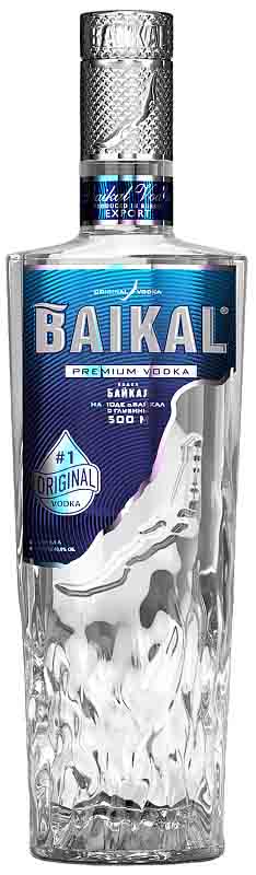 Водка Байкал, 0.5 л