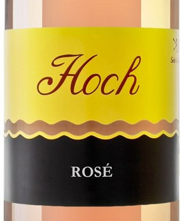 Этикетка Кристоф Хох Розе 0,75 2016  КРИСТОФ ХОХ роз. сух.