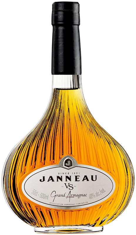 БРЕНДИ "Арманьяк Жанно В.С." креп. 40%, емк  0.5л.