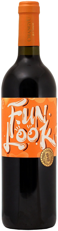 ВИНО сортовое ординарное "Фан Лук" 2020г  полусухое красное, креп. 13%, емк  0,75л.