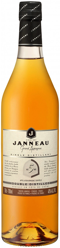 Бренди "Арманьяк Жанно 5 лет", креп. 40%, емк 0,7л п/у