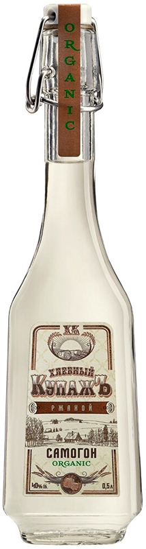 Водка Хлебный Купажъ Органик Ржаной, 0.5 л