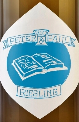 Этикетка ВИНО сортовое ординарное "Петер-Пауль Рислинг"  2019г сухое белое креп 12%, емк  0.75л.