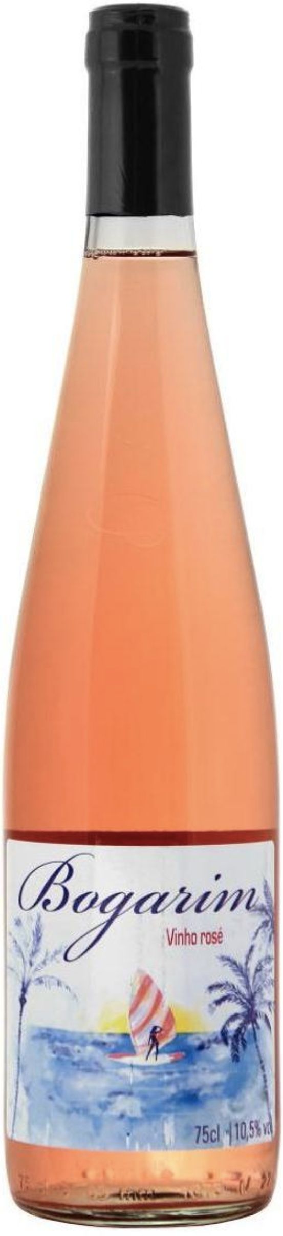 Вино столовое "Богарим" полусухое розовое креп. 10.5% 0.75л.