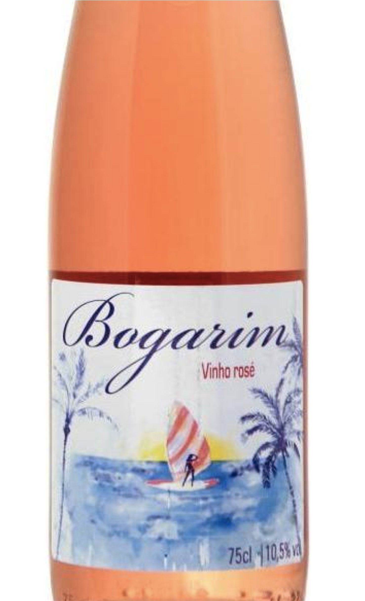 Этикетка Вино столовое "Богарим" полусухое розовое креп. 10.5% 0.75л.