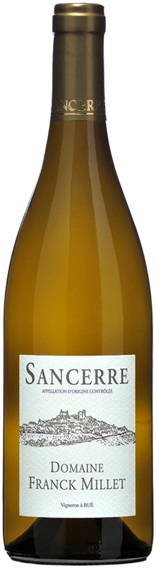 ВИНО сортовое ординарное "Сансер Домэн Франк Мийе" 2020г сухое белое  креп 7,5%, емк 0.75л.