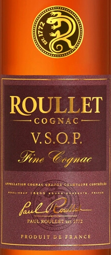 Этикетка КОНЬЯК ординарный четырехлетний "Рулле ВСОП" креп. 40%, емк 0.5л.