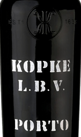 Этикетка Крепленое вино крепкое (портвейн) марочное "Копке Лейт Боттлед Винтедж Порто" креп. 20%, емк 0.75л.