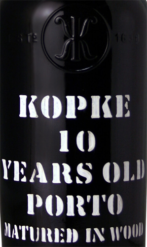 Этикетка Копке Порто 10-летний портвейн 0.75л.
