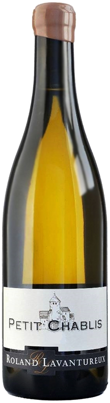 ВИНО сортовое ординарное "Пти Шабли Ролан Лавантюро" сухое белое  креп 12,5%, емк 0.75л.