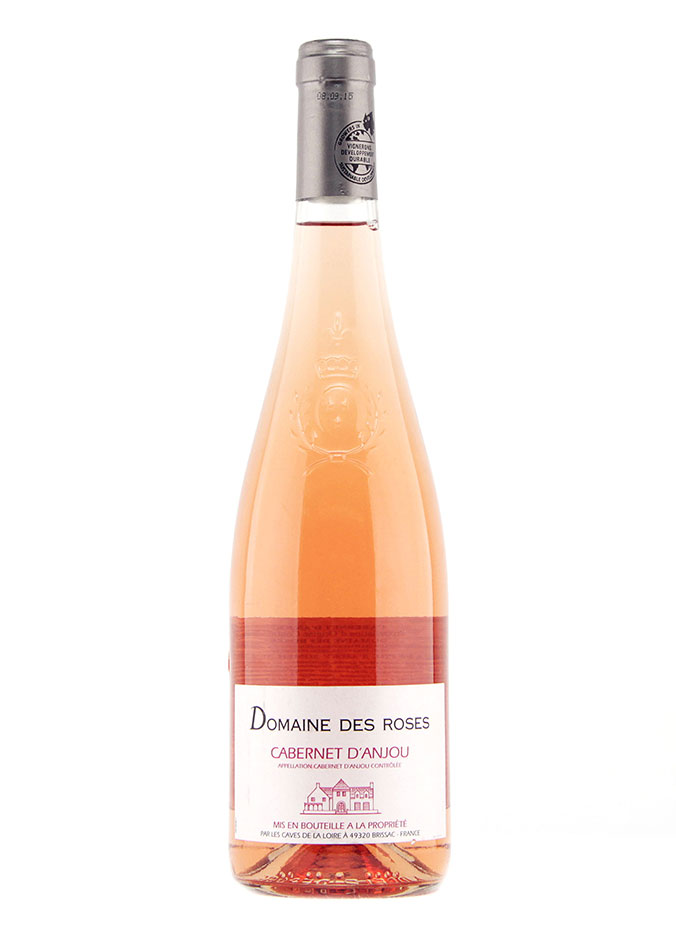 Каберне д' Анжу Домен де Роз розовое полусладкое 0,75 л.