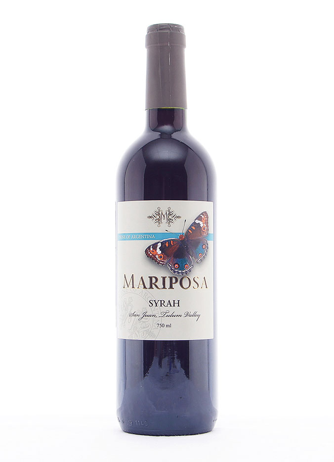 Вино Марипоса Сира 0,75л красное сухое