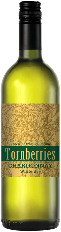 Торнберрис Шардоне сухое белое 2017 13% 0.75л.