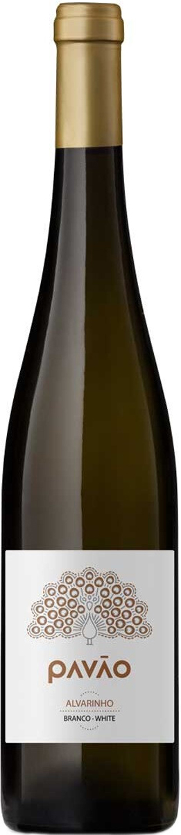 Вино сортовое ординарное "Павао Альваринью" 2020г  полусухое белое, креп. 12%,  емк 0,75л