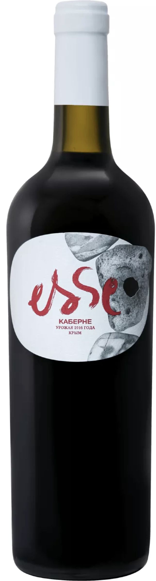 Вино столовое ТЗ "ЕССЕ" ("ESSE") сухое красное "Каберне Отборное" креп 14%, емк 0,75л