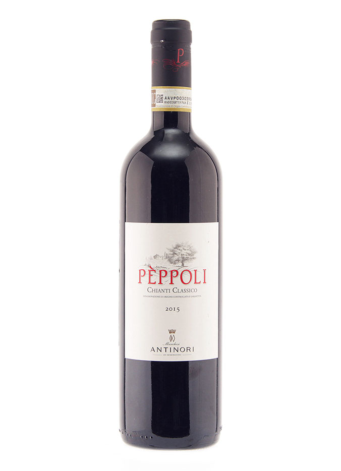 Пепполи Кьянти Классико ДОКГ 2015 0,75л красное сухое Marchesi Antinori S.p.A.
