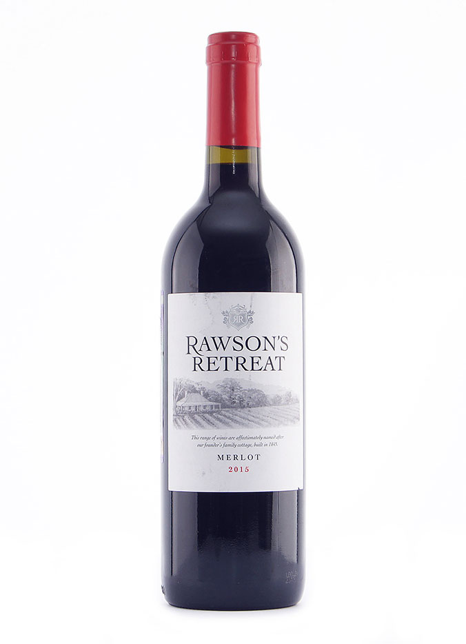 Роусонс Ритрит Мерло 2015 год красное п/сухое 0.75л. Rawsons Retreat Wines