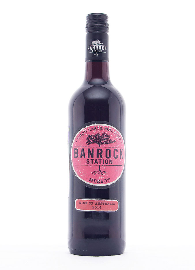 Вино Бэнрок Стейшн Мерло красное полусухое 0,75