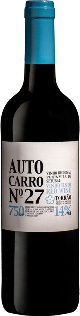 Вино с защищенным географическим указанием сухое красное "Пенинсула де Сетубал. Автокарро № 27"  креп 13,5%, емк 0,75л