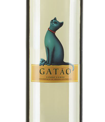 Этикетка ГАТАО ДОК Вино Верде, 0.75л., белое полусухое