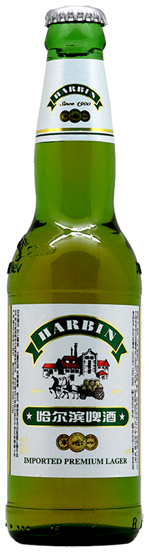 Пиво Харбин Премиум, светлое, 0.33 л