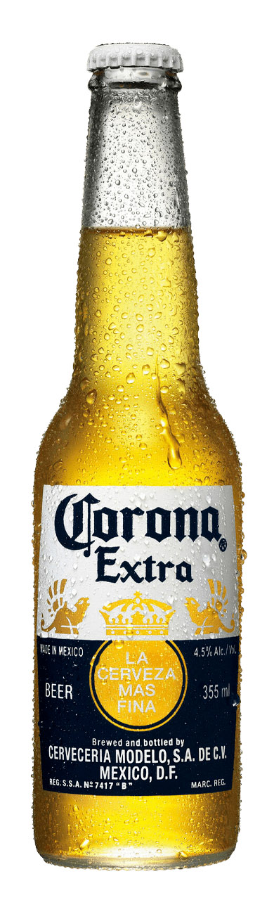 Пивной напиток "Corona Extra" ("Корона Экстра") пастеризованный, креп 4,5%, емк  0.33 л ст/бут