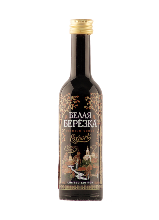 Водка Белая Берёзка Палех 0,05л