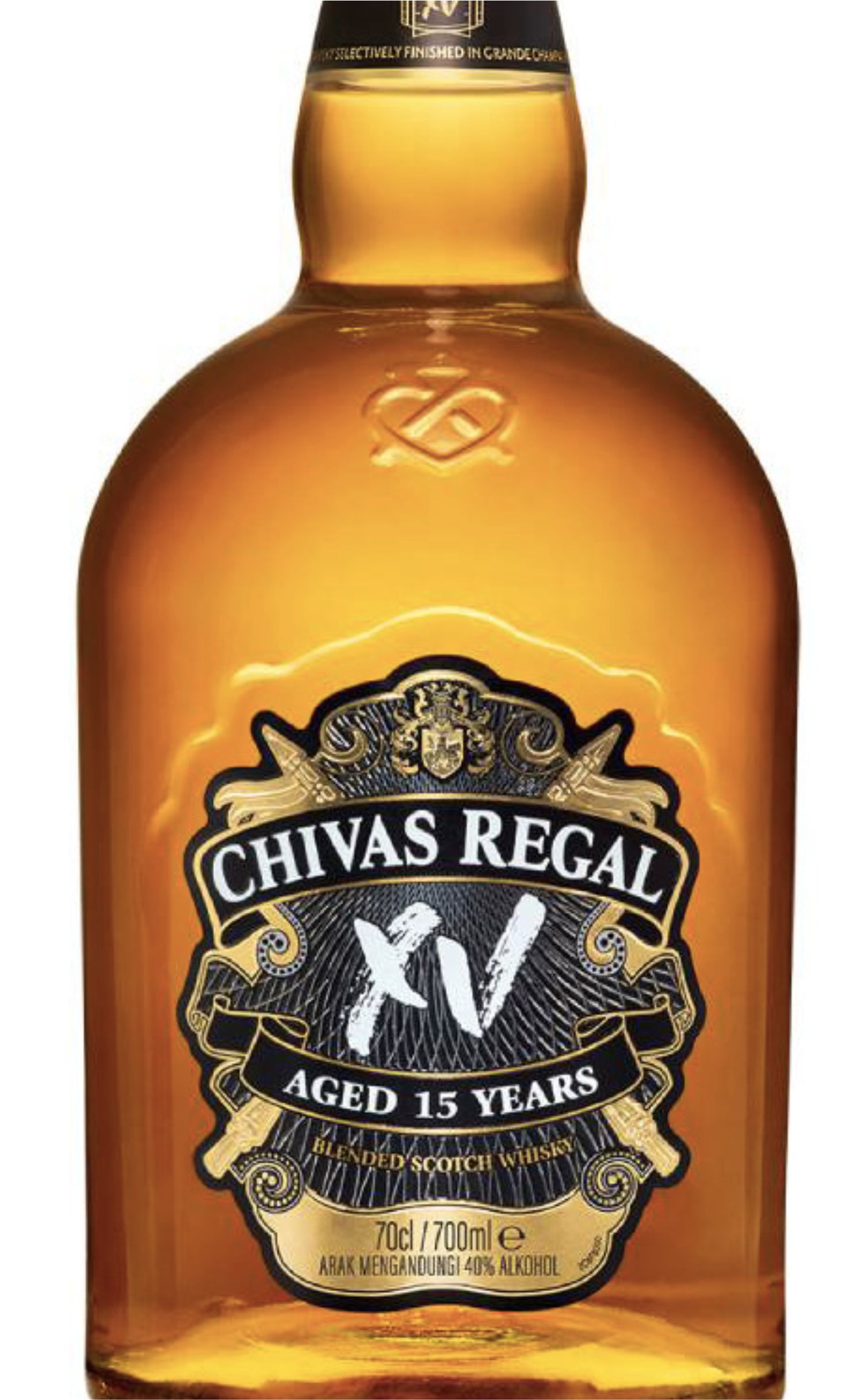 Этикетка Виски Чивас Ригал 15 лет, 0.7 л
