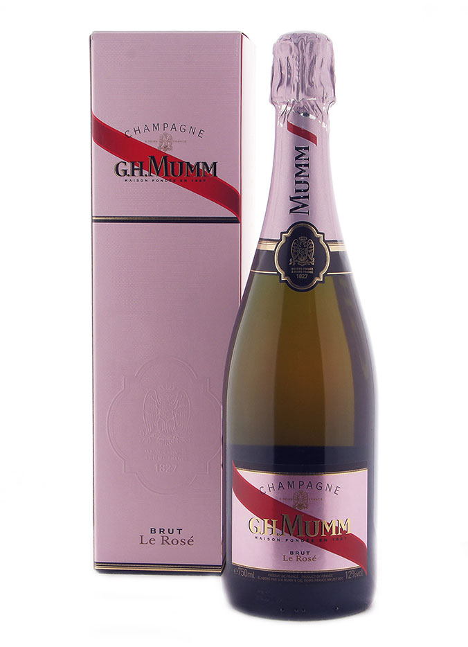 Шампанское Мумм Розе, розовое брют, 0.75 л