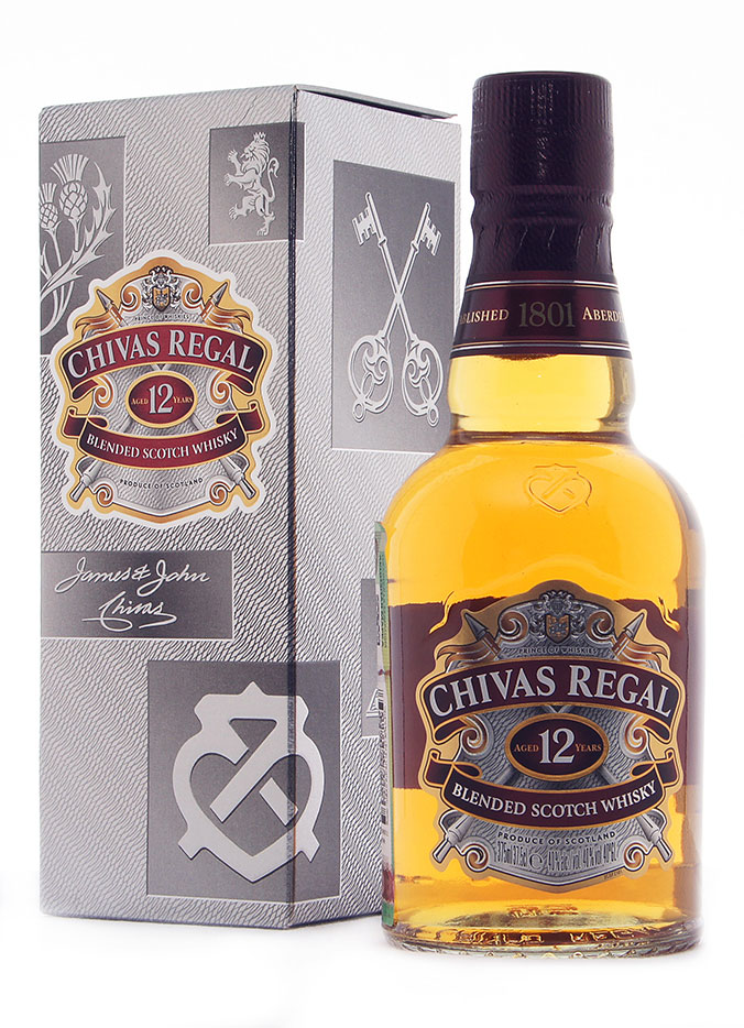 Виски Чивас Ригал 12 лет, 0.375 л