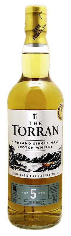 Виски шотландский солодовый ТОРРАН 5 ЛЕТ Родерик энд Хендерсон креп 40%, емк 0,7л