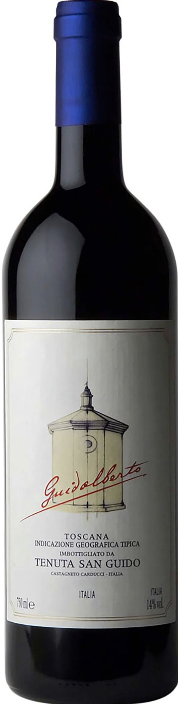 Гуидальберто (Тоскана) 2015, 0.75 л, 13%, Италия, Тоскана, красное сухое