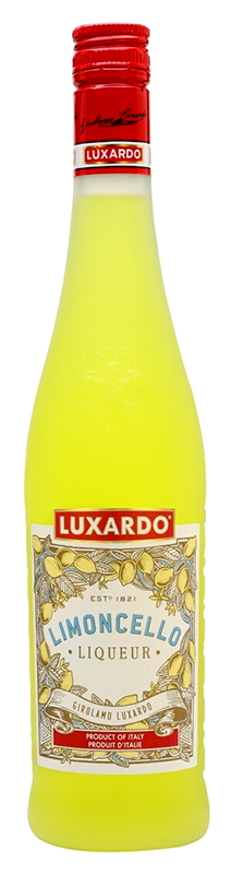 ЛИКЕТ Люксардо Лимончелло ("LUXARDO LIMONCELLO") десертный ликер  креп 27%, емк 0.75л