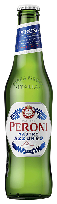 Пиво Перони Настро Аззуро светлое фильтрован. пастеризован. 5,1% 0.33 л