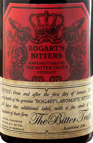 Этикетка Спиртной напиток The Bitter Truth "Биттер труф Богартс биттер"  креп  42,1%, емк 0,35л