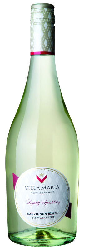 Вино игристое Вилла Мария Лайтли Спарклинг Совиньон Блан 2020г, белое брют креп 13%, емк  0,75 л