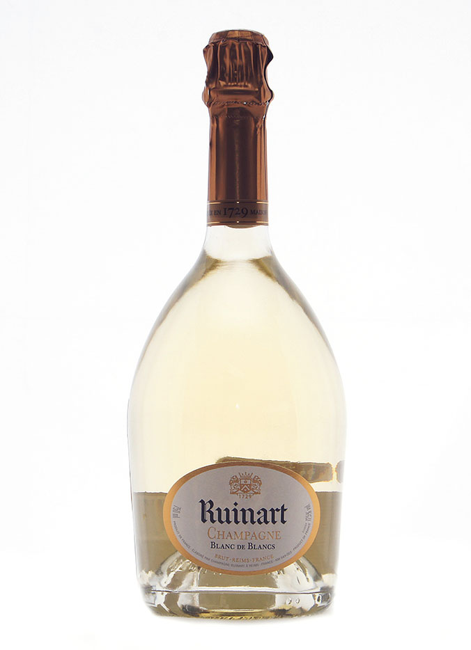 Шампанское Рюинар Блан де Блан, белое брют, 0.75 л