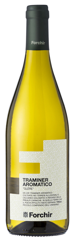 Вино сортовое ординарное Форкир "ГЛЕРЕ" Траминер Ароматико 2021г  белое сухое, креп 12,5%, ёмк 0,75л
