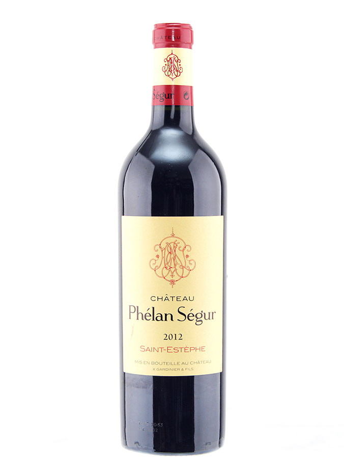 Вино Шато Фелан Сегюр АОС Сент-Эстеф 2012 г. красное сухое алк.13% 0.75л.