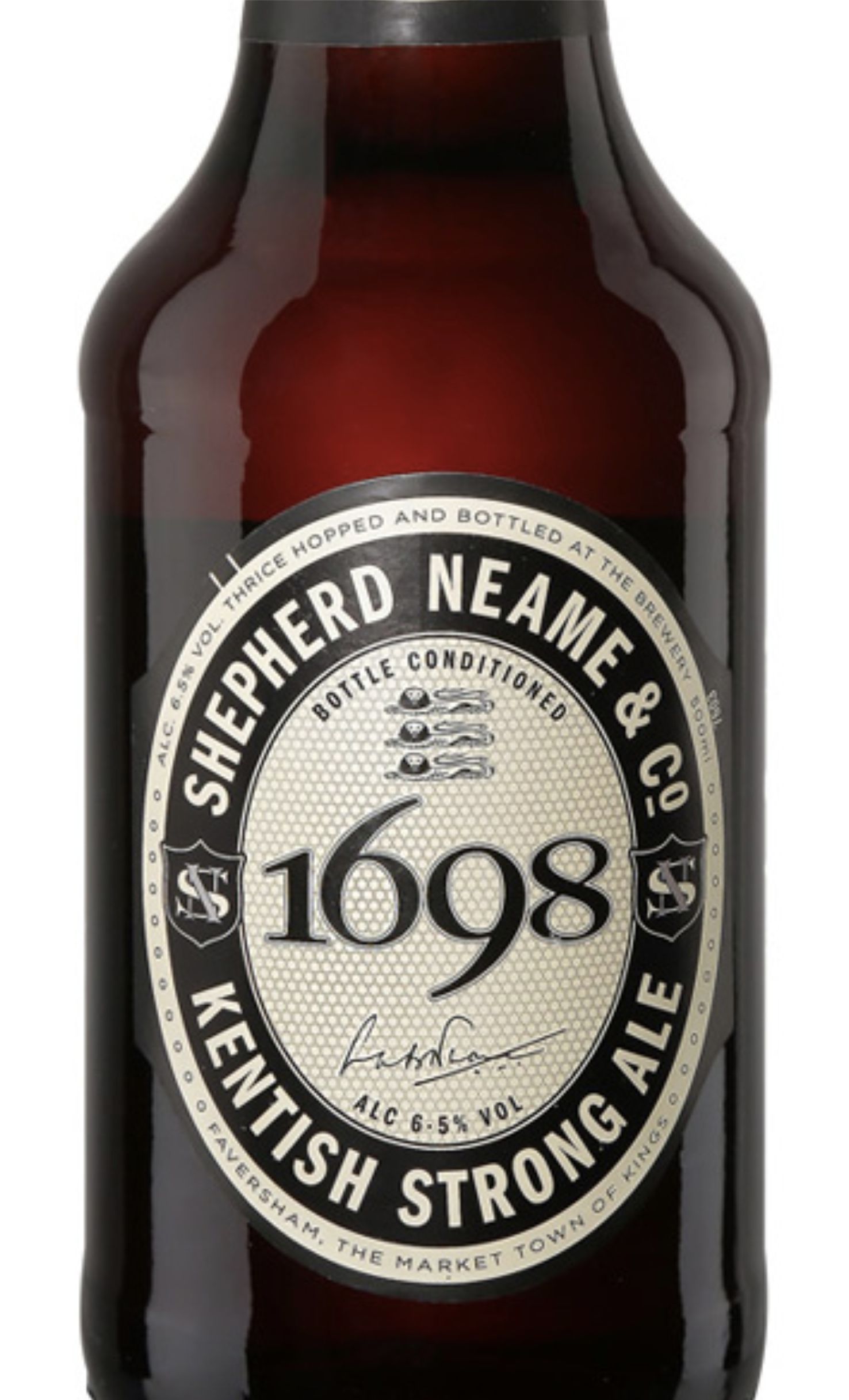 Этикетка Пиво 1698,  светлый эль, 0.5 л
