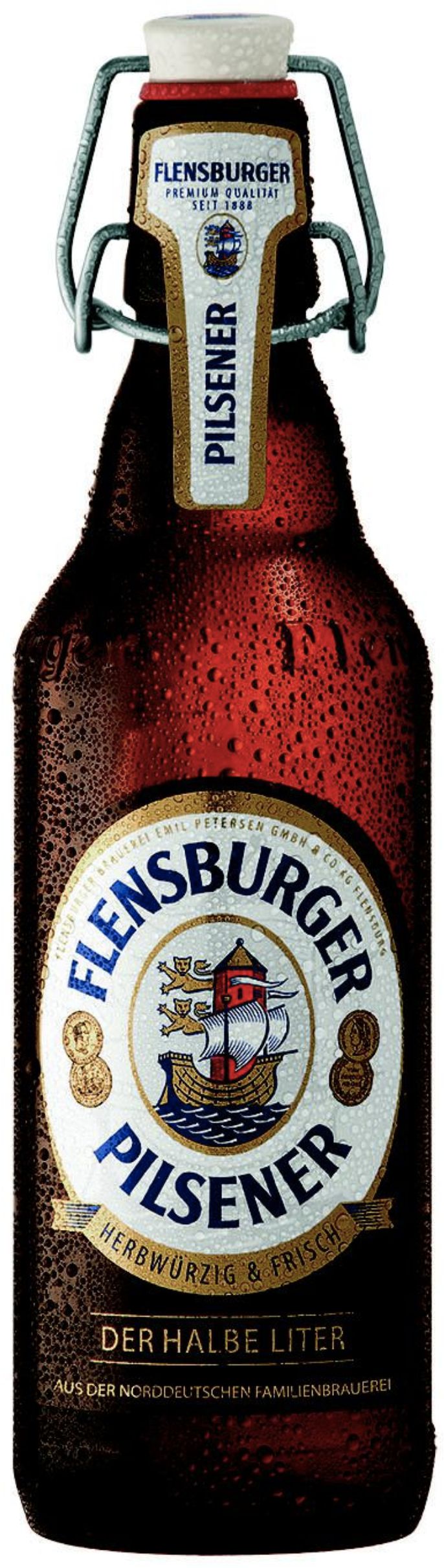 Фленсбургер Пилснер Светлое Фильтрованное Flensburger Pilsner 4,8% 0,5л